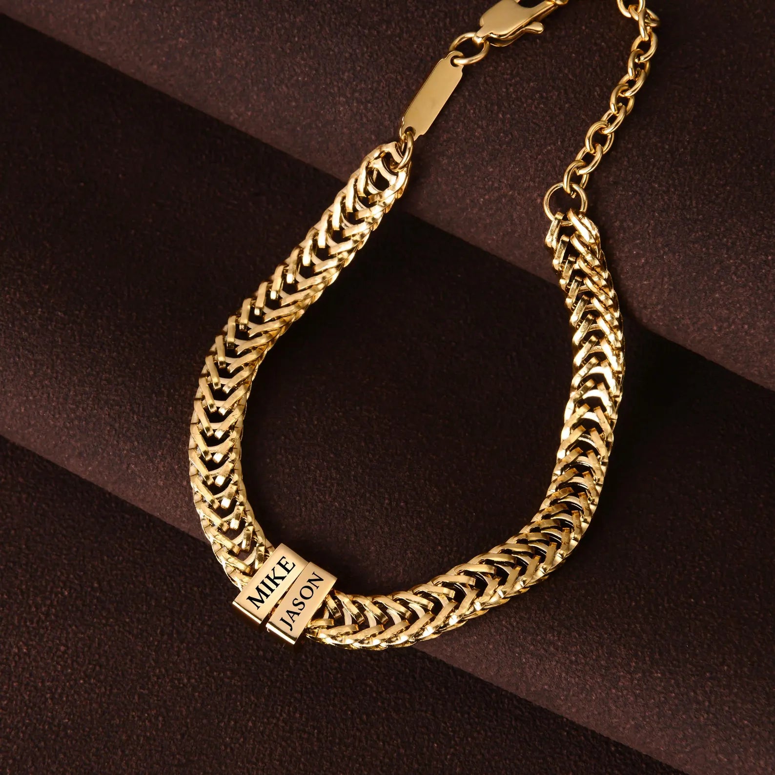 Personalized Dad Bracelet