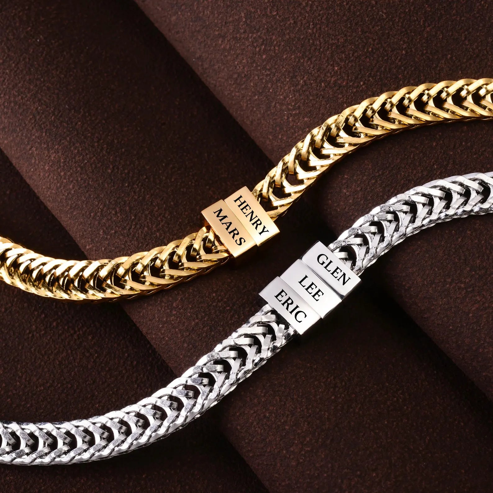 Personalized Dad Bracelet