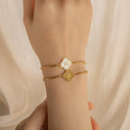 Charm Initial Bracelet