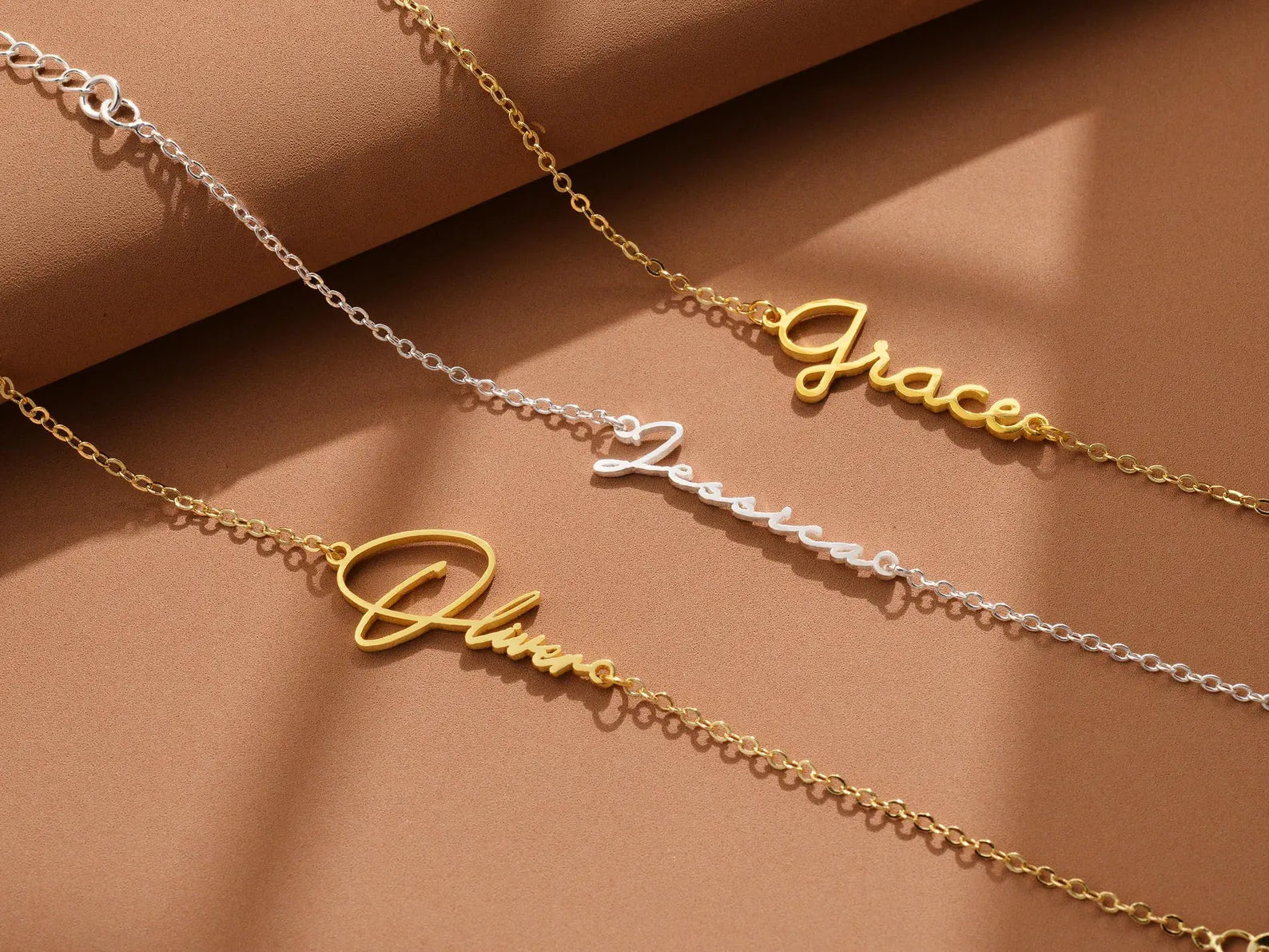18K Gold Plated Name Bracelet
