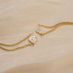 Charm Initial Bracelet