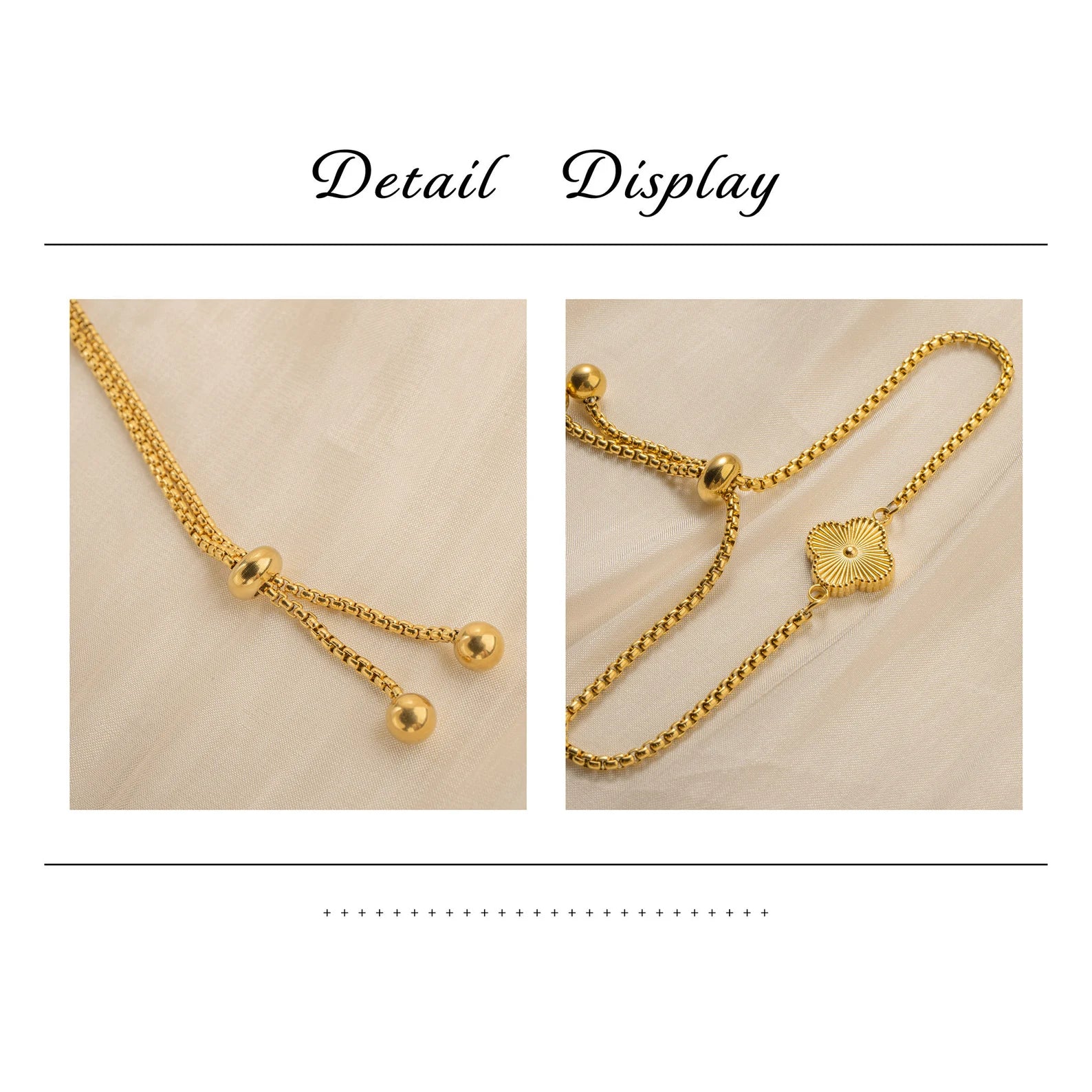 Charm Initial Bracelet