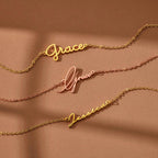 18K Gold Plated Name Bracelet